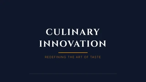 Professional graphics background for culinary innovation and gourmet food c.. Stock Footage 337576887