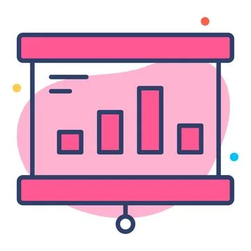 A professional hand drawn icon representing seo analysis. Stock Illustration