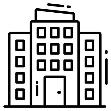 A professional hand drawn icon representing seo analysis. Stock Illustration