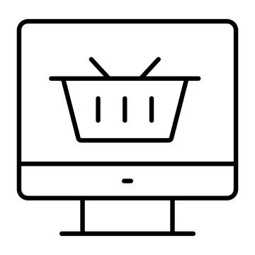 A professional hand drawn icon showing code review inspection. Stock Illustration