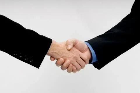 Professional hand shake Stock Photos