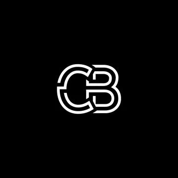 Professional Innovative Initial CB logo and CB logo. Letter CB Minimal elegan Stock-Illustration