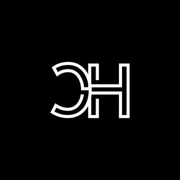 Professional Innovative Initial CH logo and CH logo. Letter CH Minimal elegan Stock-Illustration