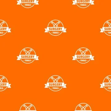 Professional instrument pattern vector orange Stock Illustration