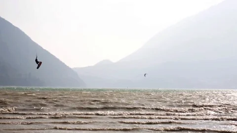 Professional Kitesurfer Stock Footage 106406908
