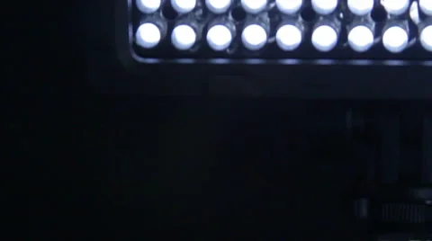 Professional Led light Panning Stock Footage 64255032