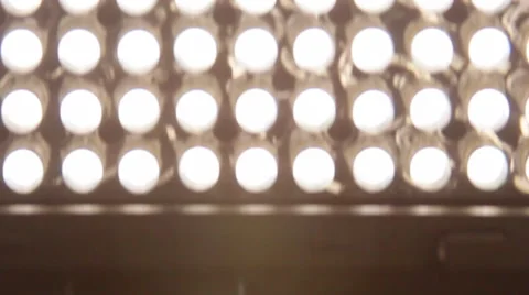Professional Led light Warm. Tilt Down. Stock Footage 64255062