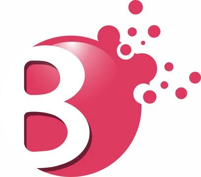 Professional letter B gradient logo design Stock Illustration