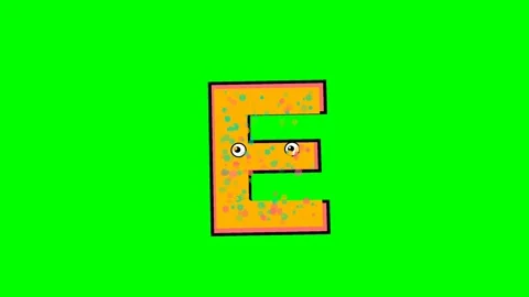 Professional Letter Dynamic Green Screen Element Video stock 336892880