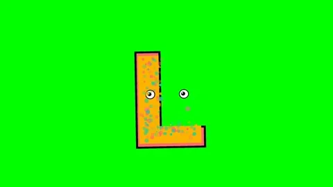 Professional Letter Looping Green Screen Element Vídeos de archivo 336892888