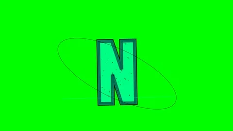 Professional Letter Looping Green Screen Element Stock Footage 336898913