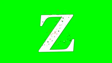 Professional Letter Looping Green Screen Element Stock Footage 336899170