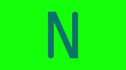 Professional Letter Looping Green Screen Element Video stock 341587151