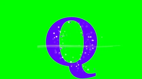 Professional Letter Moving Green Screen Element Stock Footage 336892934