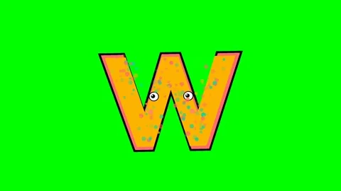 Professional Letter Professional Green Screen Element Video stock 336892898