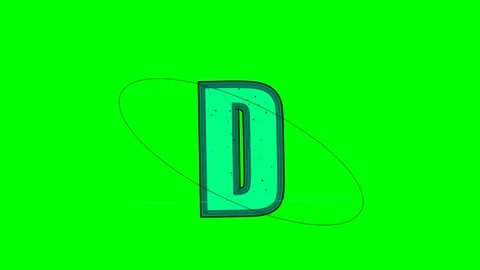 Professional Letter Professional Green Screen Element Stock Footage 336898891