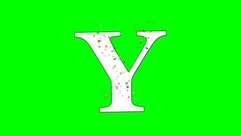 Professional Letter Professional Green Screen Element Stock Footage 336899162