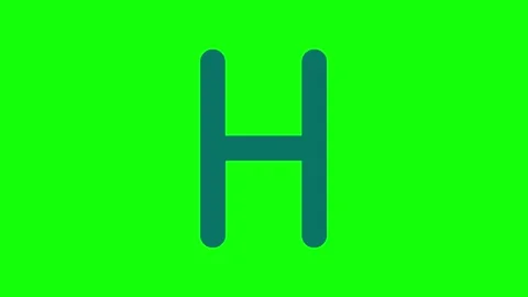 Professional Letter Professional Green Screen Element Video stock 341587140