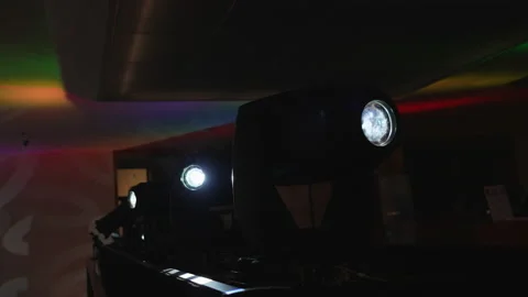 Professional Light Event, lighting equipment on the stage. Video stock 237461963