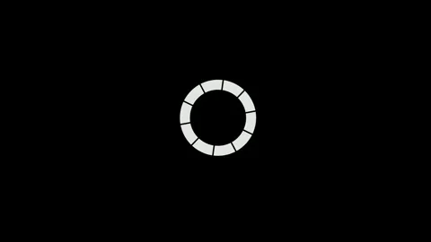 Professional Loading Icon | 4K Isolated Animation (AE) Stock Footage 312568724