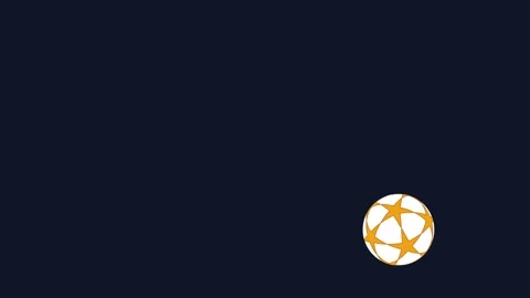 Professional Logo Moving with Golden Element Stock Footage 346170930