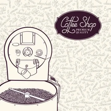 Professional machine. Illustrazione stock