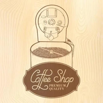 Professional machine. Stock Illustration