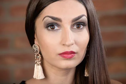 Professional Made-up Model Stock Photos