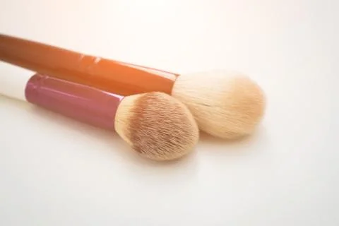 Professional Make-Up Brush Stock Photos