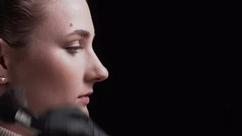Professional make up. Stock Footage 152101028