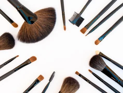 Professional make-up tools Stock Photos