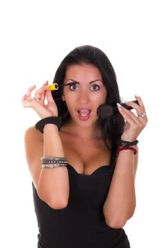 Professional makeup Stock Photos