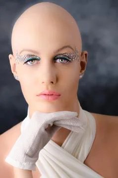 Professional makeup Stock Photos