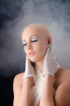 Professional makeup Stock Photos