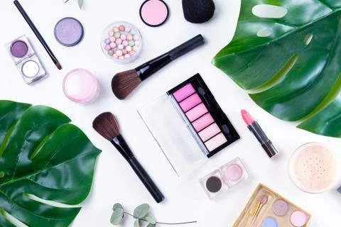 Professional makeup tools Stock Photos
