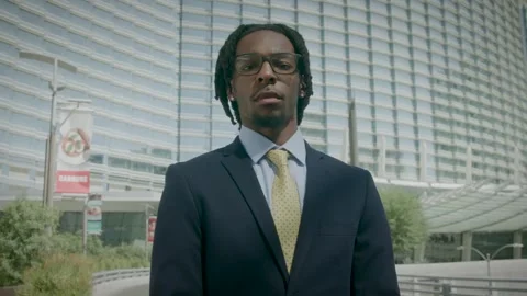 Professional man hero shot Stock Footage 293984758