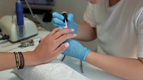 Professional manicure Stock Footage 169022164