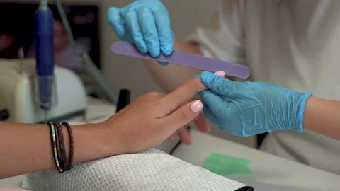 Professional manicure Stock Footage 169615284
