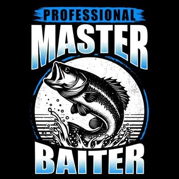 Professional master baiter Stock Illustration