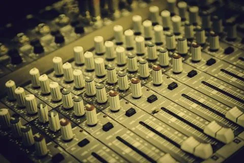 Professional mixer Stock Photos