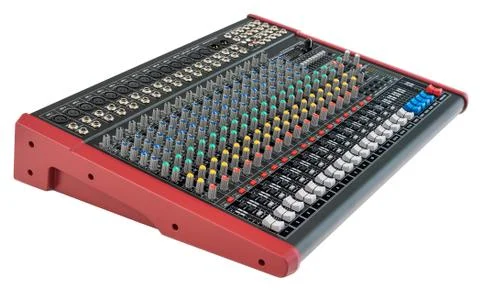 Professional Mixing Console Stock Photos