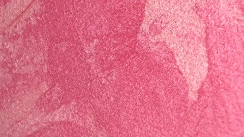 Professional multi color blush, macro texture. Rotating professional makeup.. Stock Footage 257664445