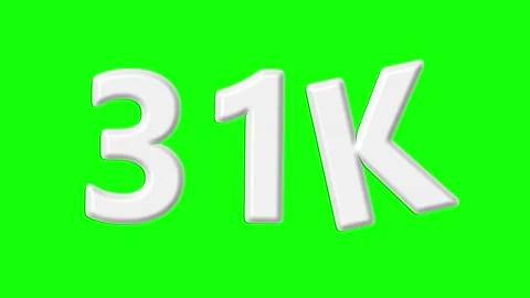 Professional Number Looping Element Vídeo Stock 341329150