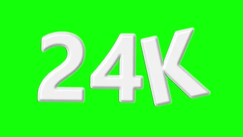 Professional Number Motion with Sign Element Vidéo 341329125