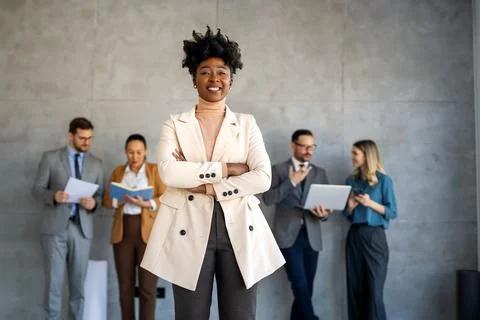 Professional in office environment, highlighting teamwork, collaboration, l.. Stock Photos
