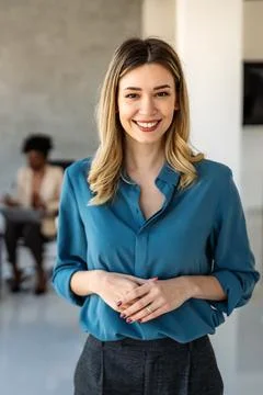 Professional in office environment, highlighting teamwork, collaboration, l.. Stock Photos