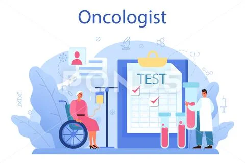 Professional Oncologist. Cancer Disease Diagnostic And Treatment ...