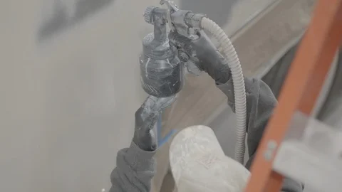 Professional Painter 60fps Stock Footage 119327771