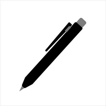 Professional pen for writing important notes Stock Illustration