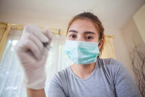 Professional permanent makeup applying Stock Photos